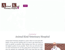 Tablet Screenshot of animalkindmarin.com